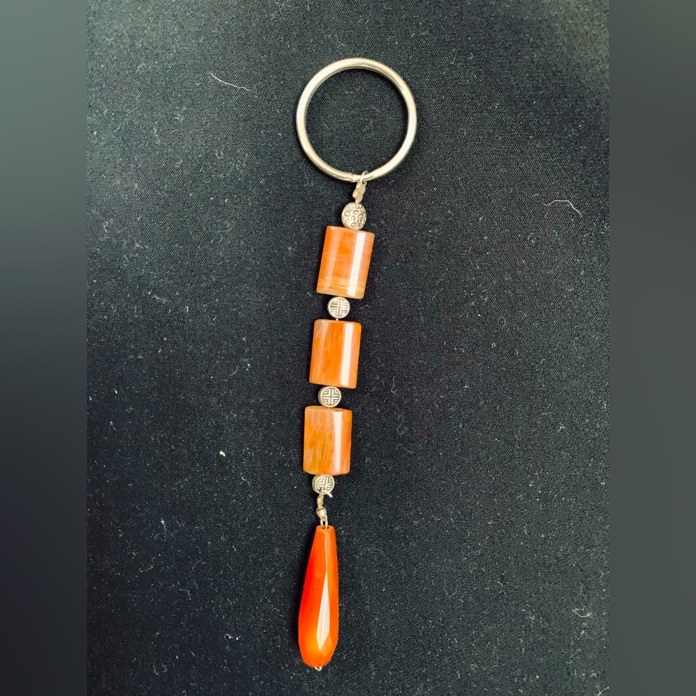 AVENTURINE CRYSTAL KEYCHAIN